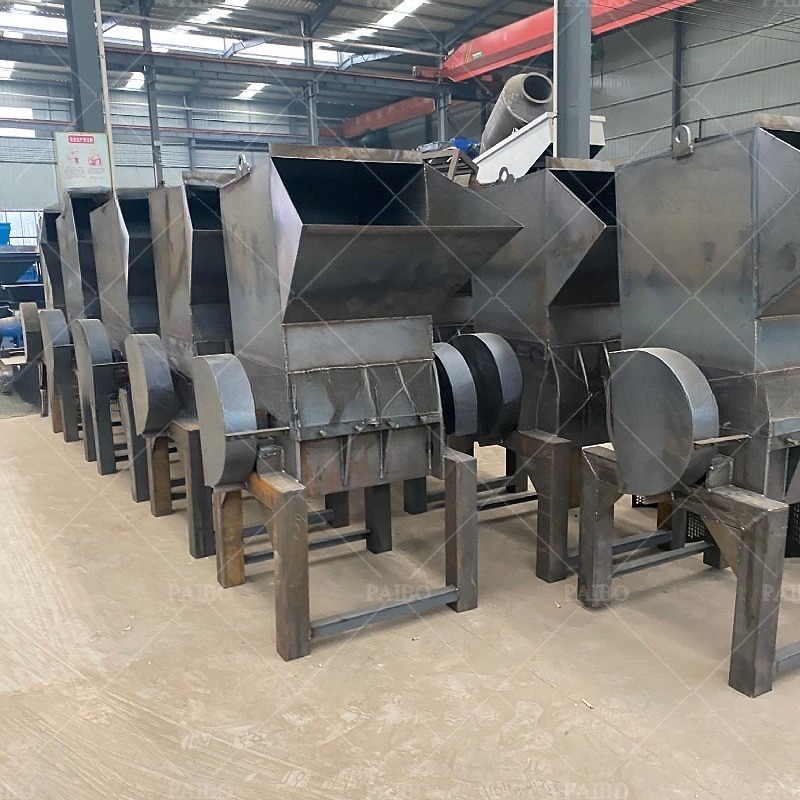 Waste Metal Shredding Machine Metal Crusher Double Shaft Shredder For Recycling Brass/Copper/Aluminum Materials