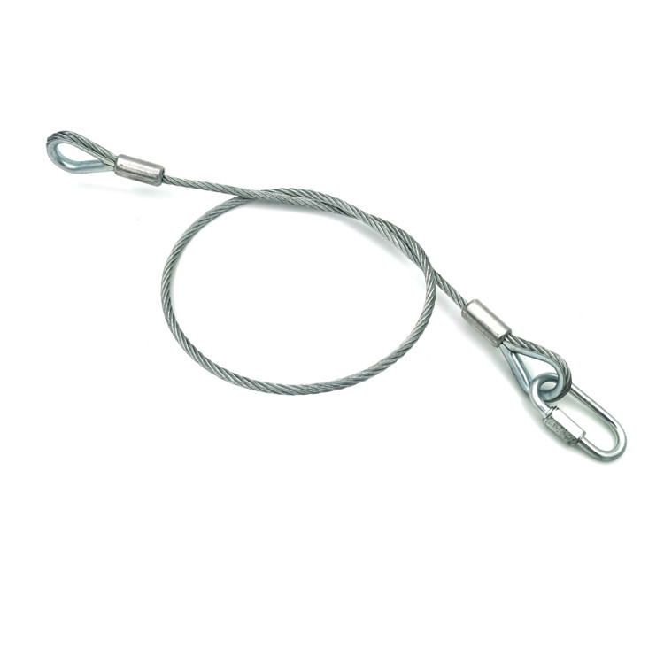 Safety Rope For Speakers With Wire Rope Diameter 3mm Length 60cm Or Customizable