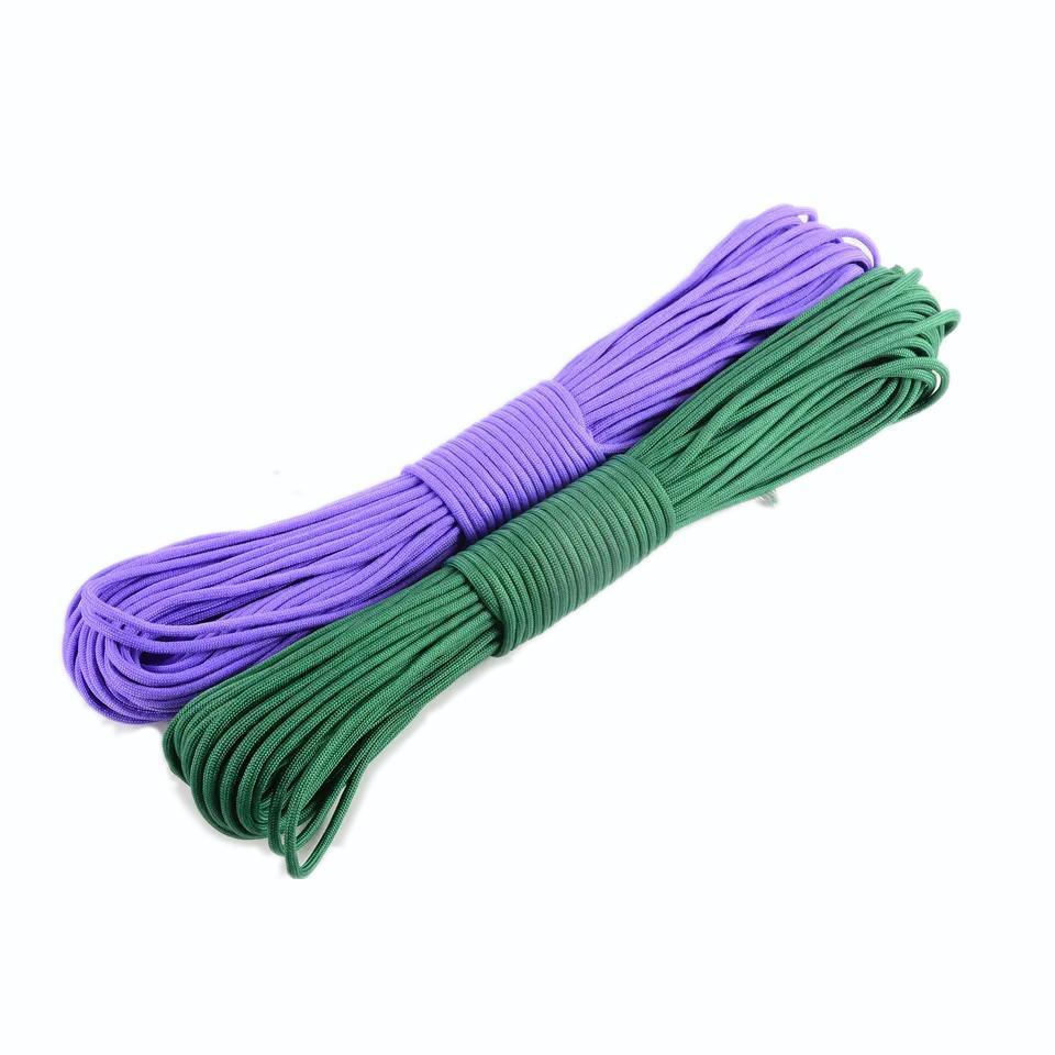 Outdoor Survival Paracord 550 with 7 Inner Strand Typeiii Polyester Paracord Rope