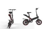 Mini Adult Fold Up Electric Bike , Economical Lightweight Electric Powered