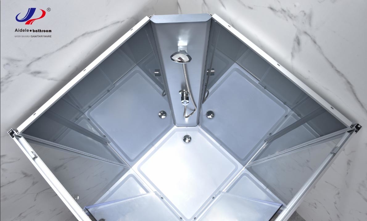 Customizable And Modern Shower Room With Alum Frame And 4/5mm Tempered Glass