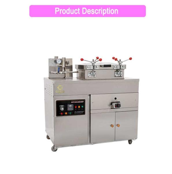 Efficiency 30L Gas Commercial Cooking Equipment With Dual Purpose Mechanical