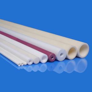 Quality Advanced Material Ceramic Alumina Tube Pure White High Wear Resistance wholesale