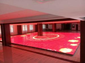 Quality P6.25 LED Light Up Disco Dance Floor Tiles , Portable LED Video Dance Floor wholesale