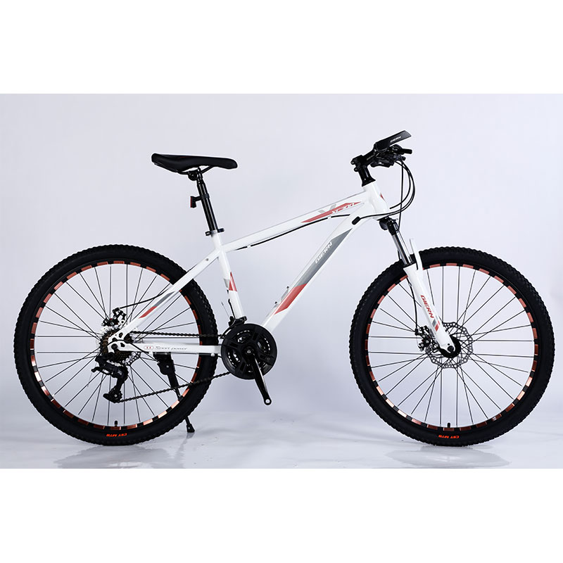 Upland 24 Speeds Steel Frame Mountain Bike with Ltwoo A3 Gear and Lockable Sus Fork