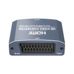 Aluminium Alloy 4K Scart To HDMI Converter