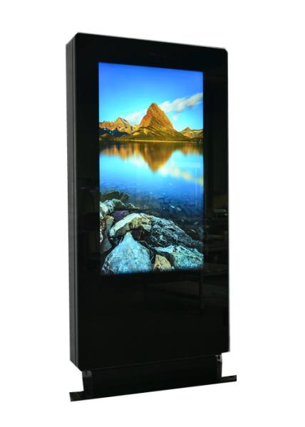 Maxbright IP65 Advertising Totem 49" Outdoor High Bright Double Sided Digital