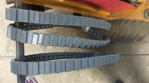Quality Black Durable Small Robot Rubber Tracks Less Vibration 40×31.75×45 wholesale