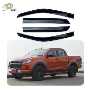 Quality Black Car Window Rain Shades Auto Body Parts Window Visor wholesale
