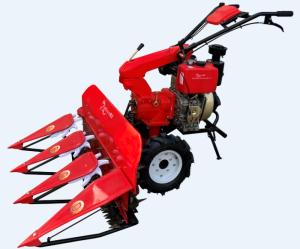Quality 4.0KW 1000mm Self Propelled Reaper 165KG paddy reaper harvester wholesale