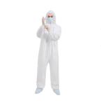 TUV Disposable Waterproof Coveralls , PP Medical Protective Clothing