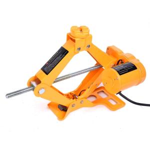 Quality Yellow Electric Scissor Jack 120mm-350mm Lift Range 2 Ton 150W wholesale