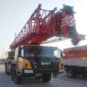 Quality 2022 Manufacture Sany Used Mobile Truck Crane 80 Tons 6X4 Axel Euro V wholesale