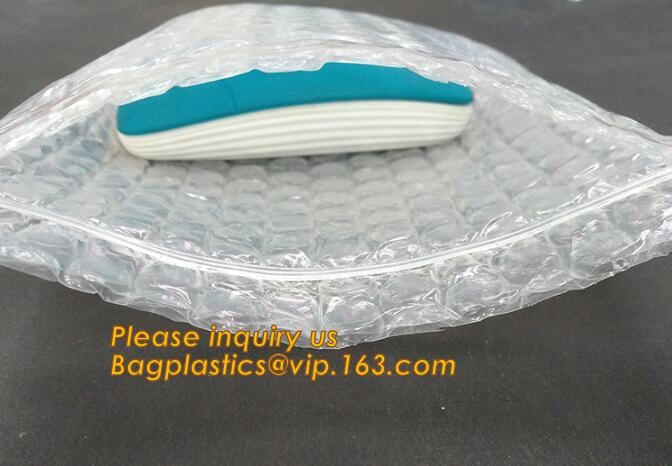 Cosmetic Pink Slider Padded Bag/Silver k Bag With Bubble,Padded Envelopes Cheap Aluminium Foil k Holographic