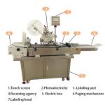 500w SS304 Automatic Labeling Machine For Bag Adhesive Label