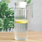 Wholesale Water Drinking Bottle Glass Transparent Water Jug Pitcher