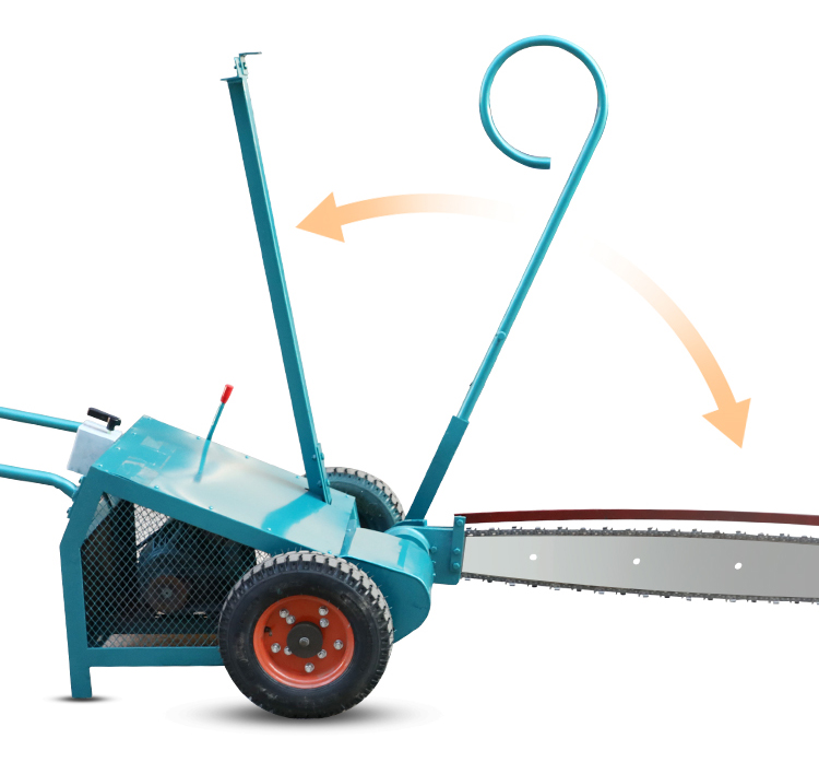 4000W Portable Wood Tree Slasher For Forestry Wood Cutting Chainsaw