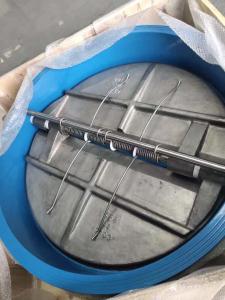 Quality DN1200 DI Stainless Steel jis 10k pn16 bs din swing Stop Spring Duo Dual check valves Wafer Butterfly Non-Reurn WCB wholesale