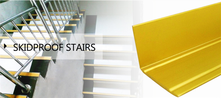 Movement Joints and Cove-shaped Aluminum Tile Trim Profiles