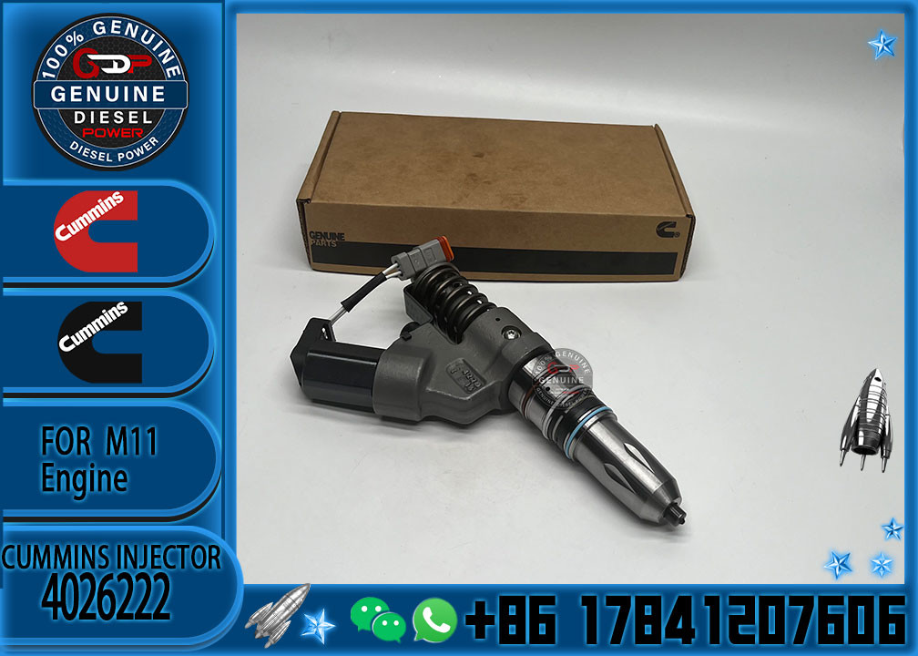 4026222 4903472 OE quality Brand New Diesel Common Rail Injector 4026222 4903472 for C ummins QSM11 M11 ISM engine