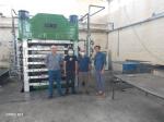 36 Inch 1350T EVA PE EPDM SBR Foaming Press Machine