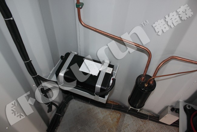 Video Outgoing-Inspection Provided 20GP Solar Powered Cold Room with R404A Refrigerant