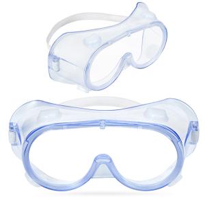 Quality PVC Frame Medical Safety Glasses , Anti Fog Goggles Normal Strap Durable wholesale