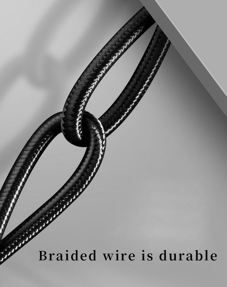 PD 60W Nylon Braided Lightning Cable Fast Charging 4 In One USB Cable