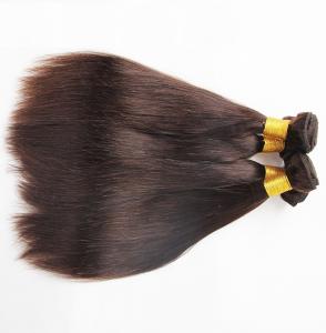 Quality 100% Indian Straight Hair Bundles / Straight Human Hair Extensions 8 - 30 Inch wholesale