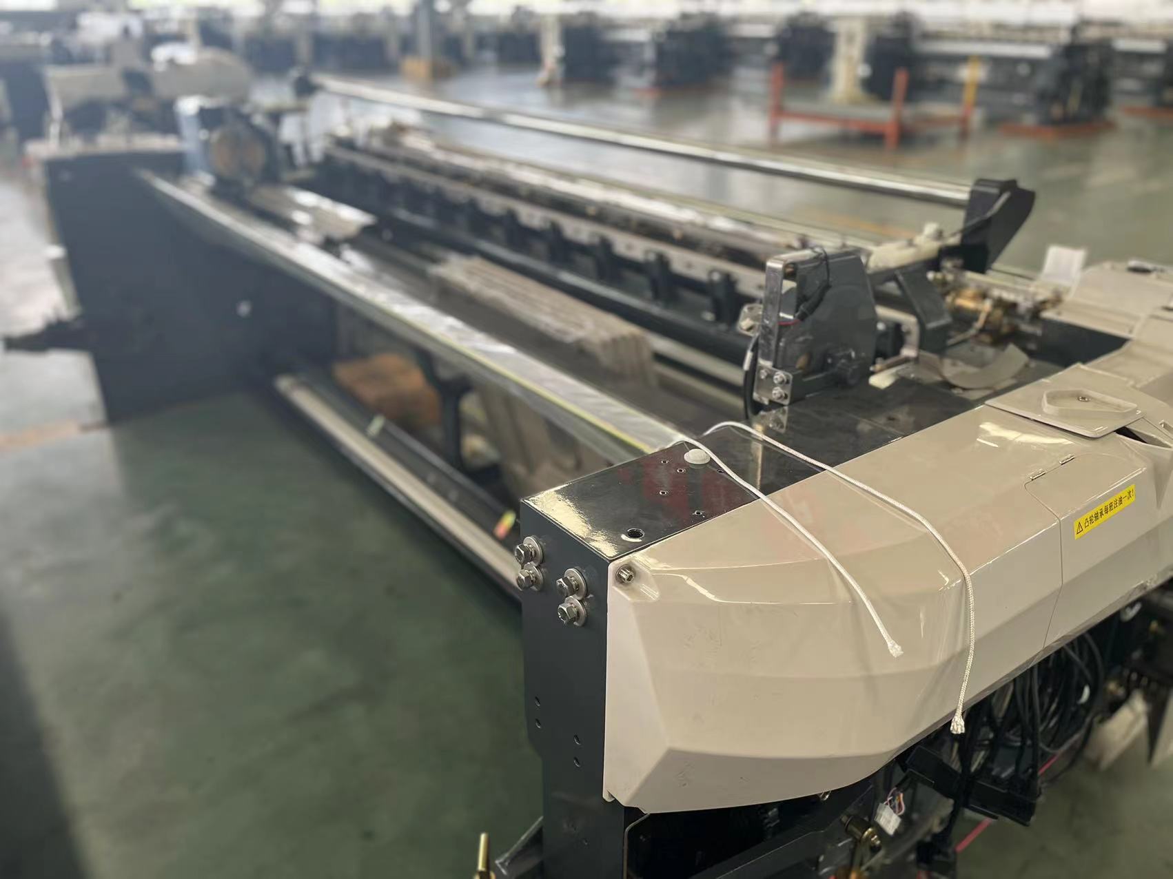 Denim Beam Air Jet Loom Small Weaving Machine Circular Knitting Warp Fabric