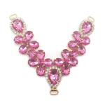 Colored Rhinestones Shoe Decoration Accessories Sandal Decorative Chain