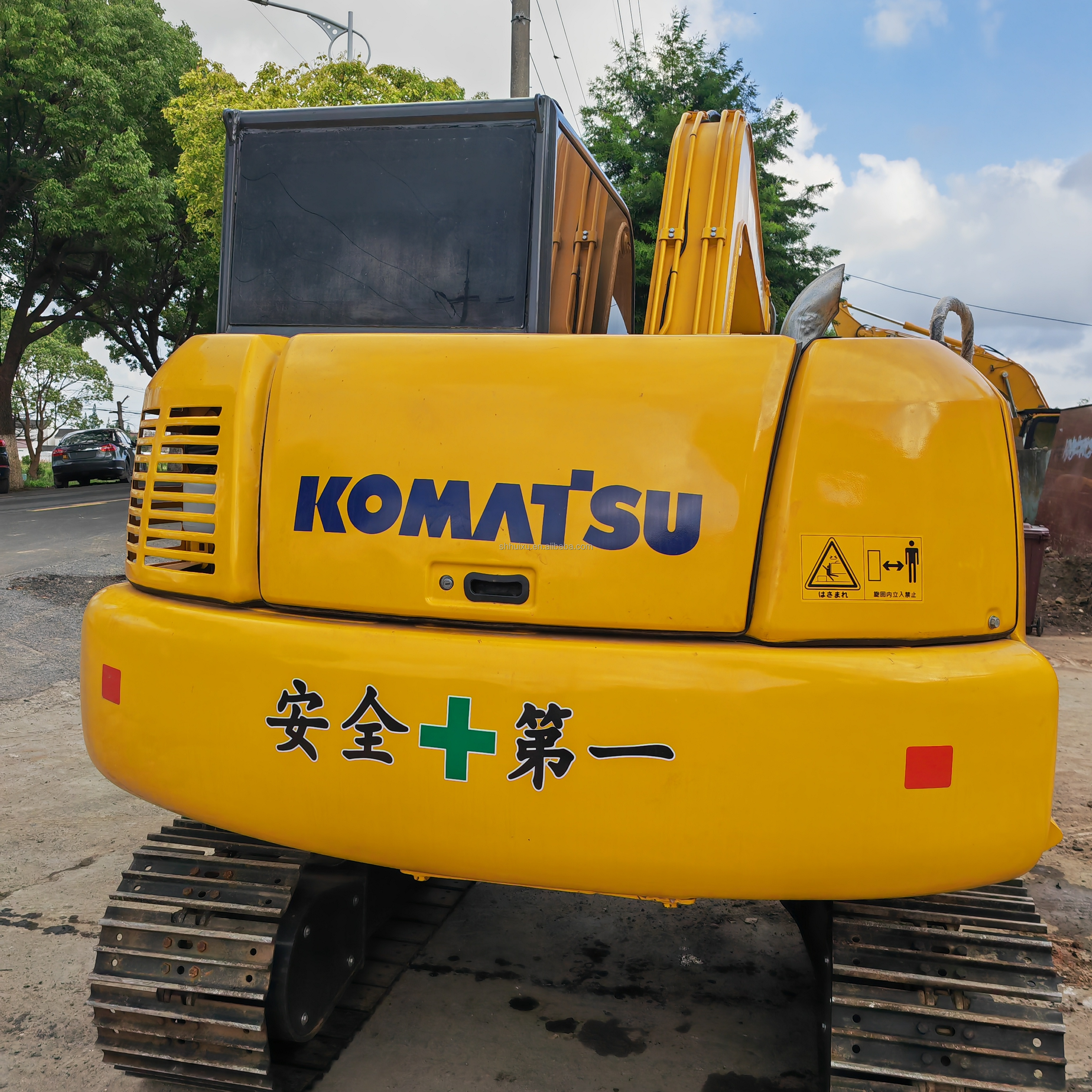 7 Ton Original Color Used Komatsu Excavator Komatsu Pc70 7000KG