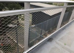 Quality Hand Woven Security Fence Steel 1.2mm Balustrade Cable Mesh wholesale