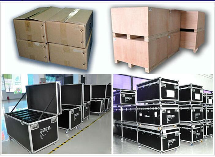 Programmable P6 LED Display Project , SMD 3535 RGB Advertising LED Wall Rental