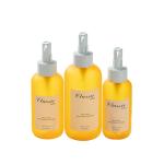 White Oil Cosmetic Bottle 150ml 200ml 300ml Gold Shoulder Perfume Oil Bottle