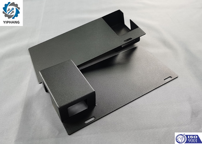 Black Brass Sheet Metal Parts Custom Stamping Bending Components 1.5mm ODM