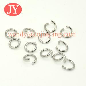 Quality jiayang high quality bulk price 2.0mm wire key ring gold plated wholesale