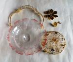 The New sun flower shape candy bowl w/classic stand & elegantThe New(1)