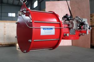 Quality High Efficient Scotch Yoke Pneumatic Actuator Cast Iron With Compact Design wholesale