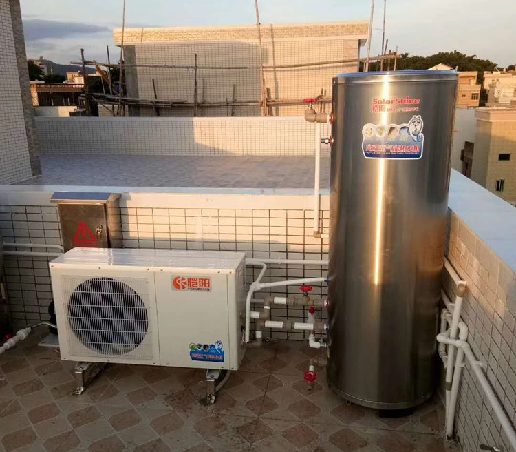 Full Automatic Air Source Water Heater 5 KW Heating Capacity Long Life Span
