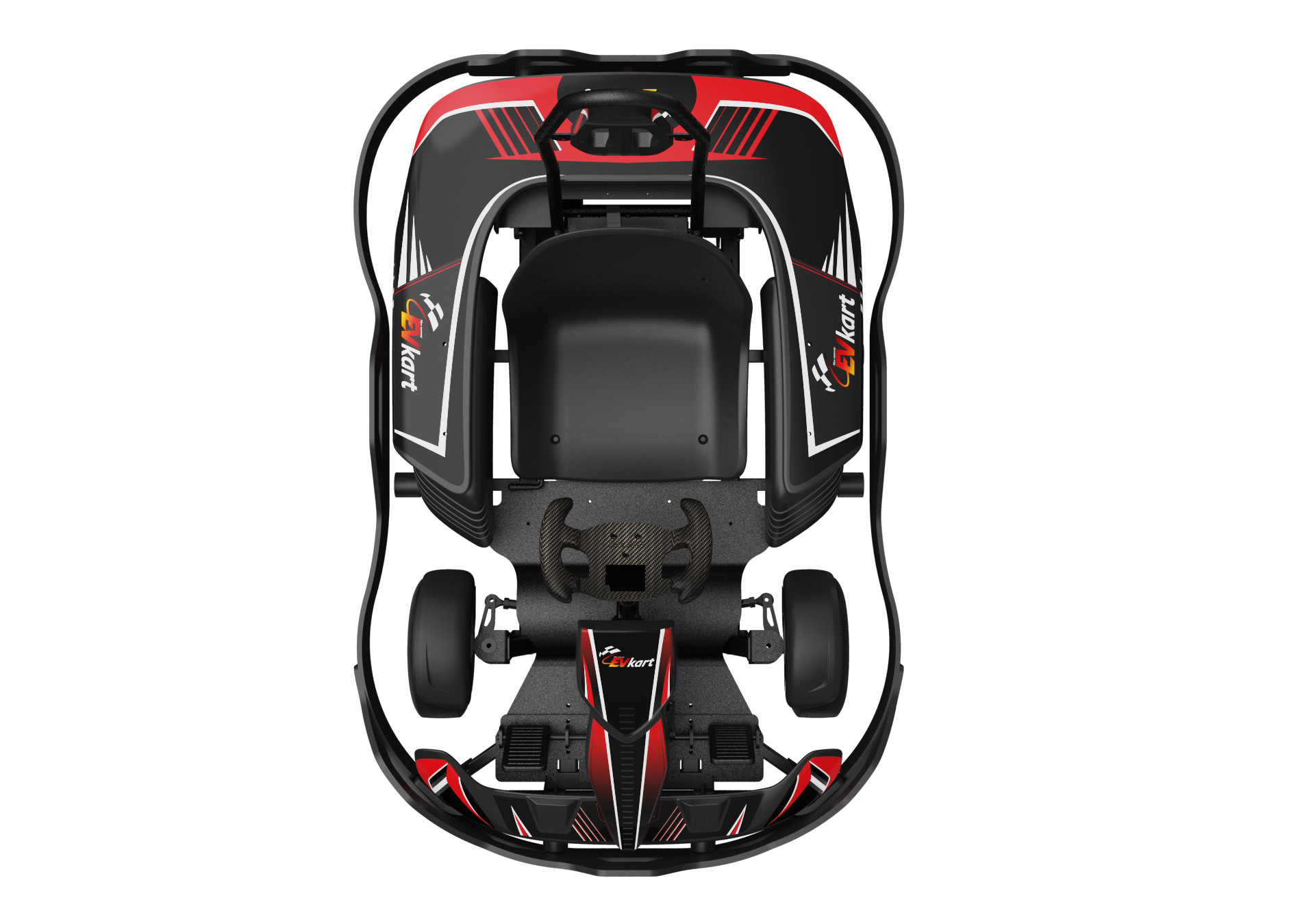 Commercial 40km/h Mini Racing Go Kart Fast 1000W Electric For Teens Kids