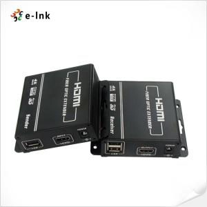 Quality 4K HDMI KVM Fiber Optic Extender Single Mode 5KM wholesale