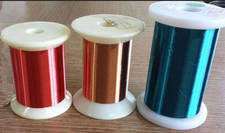 Copper Magnet Wire Solderable 0.012 - 0.8mm Enameled Wire For Relays / Transformer