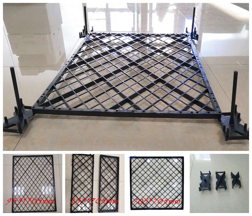 Fills Of Cooling Tower PP Splashed Grid Fill 255mm* 705mm