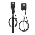 220V/7KW/32A Black Wall-Mounted / Post-Type Electric Vehicle Charging Pile