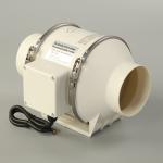 Plastic 220V 4-12 Inches 100mm 125mm 250mm 315mm Air Mixed Flow Inline Duct Fan