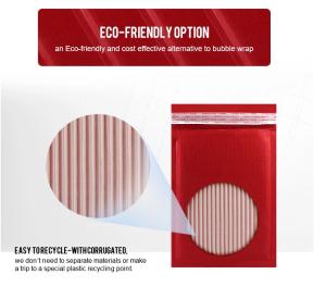 Quality Jiffy Padded Recycled 125gsm Kraft Corrugated Envelopes wholesale
