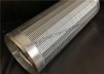 Johnson Wound Water Well Screen Low Carbon Steel Galvanized Material