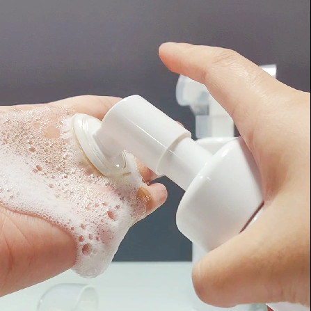 Popular 50ml 100ml 4 Oz Foam Pump Bottles Pet Plastic Empty For Facial Cleanser
