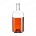 Glass Base Material Customized 750ml 700ml 500ml Bottle for Gin Vodka Whiskey